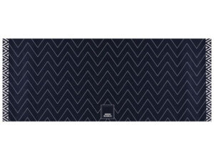 Deurmat blauw design groot