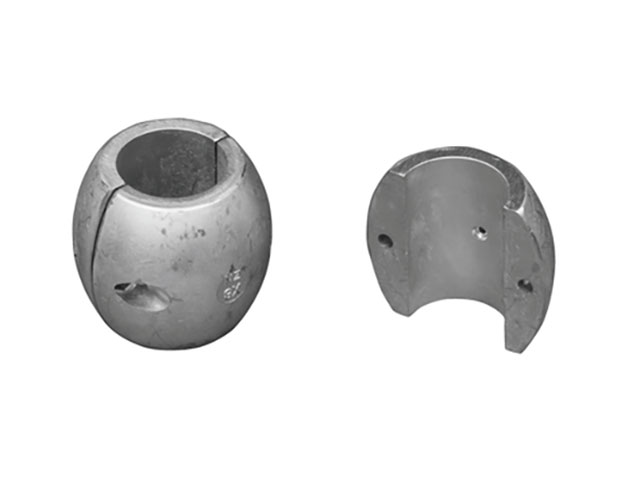 Anode schroefas bolvorm 45mm magnesium